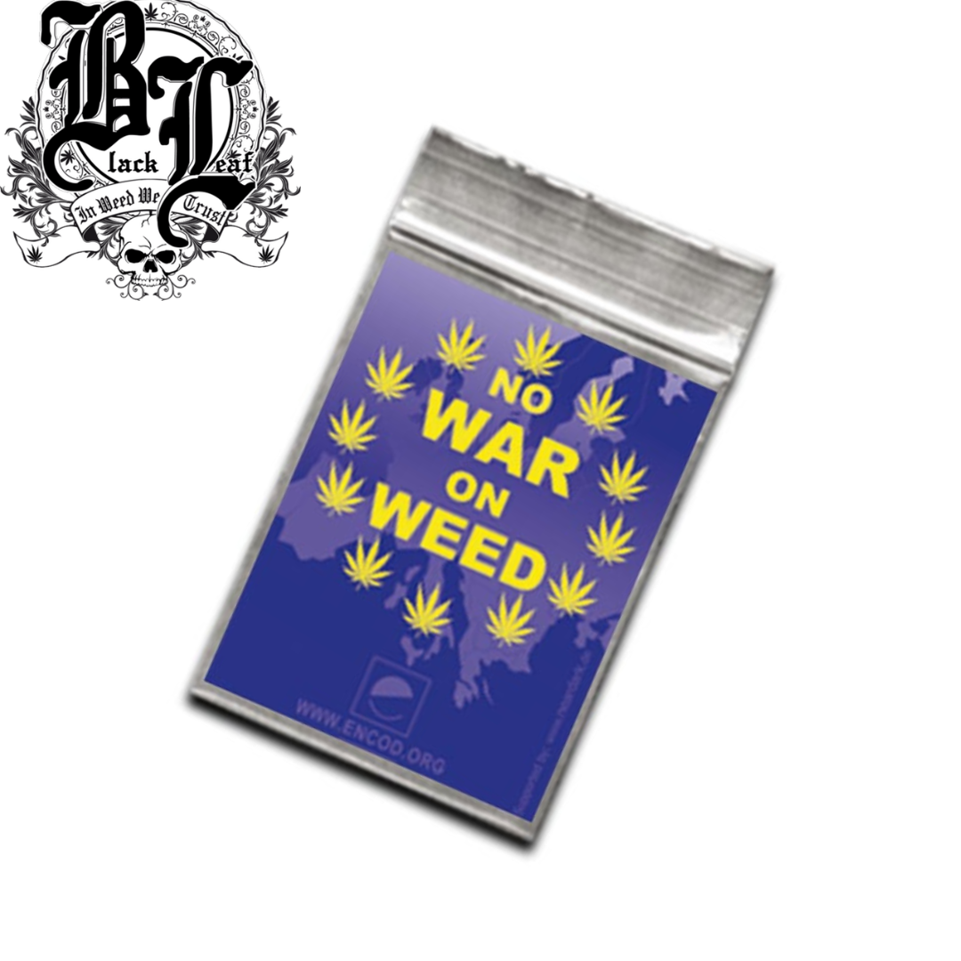 Zip-Bags, Black Leaf®, 40x60mm, No War